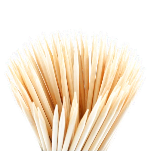 DESIOLE Natural Bamboo Skewers, 100Pcs 8Inch BBQ Sticks for Appetiser, Fruit, Cocktail, Kabob, Chocolate Fountain, Grilling, Barbecue, Kitchen, Crafting, Gardening and Party