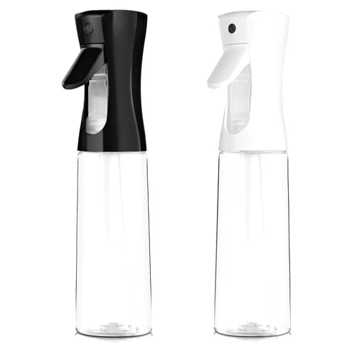 IMPORX Continuous Spray Bottle for Hair (10.1oz/300ml) 2 Pack Home Essentials Spray Bottles For Cleaning Empty Ultra Fine Water Mister Sprayer For Hairstyling Garden Plants Curly Hair Perfume Etc