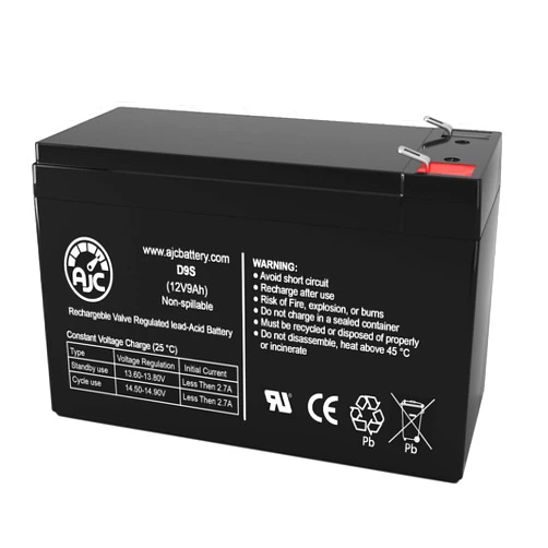 AJC Battery Compatible with Maruson Technology PRO-2000LCD 12V 9Ah UPS Battery