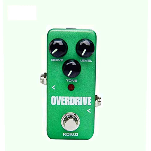 YUEKO FOD3 OVER DRIVE Guitar Mini Effects Pedal - Warm and Natural Tube Overdrive Effect Sound Processor Portable Accessory for Guitar and Bass