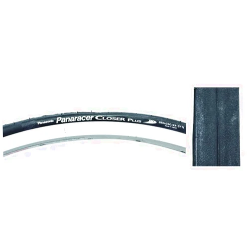 Panaracer Closer Plus Folding Bead Tire, 650 x 23C, Black