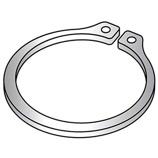 FABORY Retaining Ring, Exter, 3in Shaft, PK5 (7 Pieces)