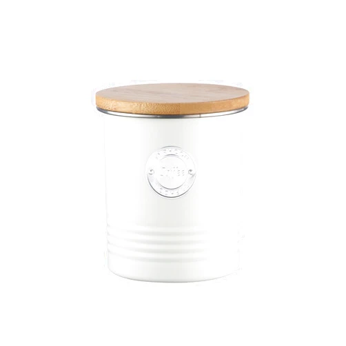 Typhoon Living Collection | 1-Quart Coffee Canister - Cream