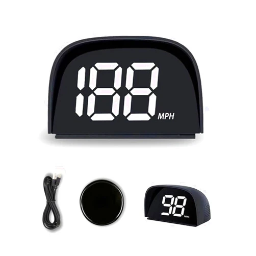 VJOYCAR P20 New Car Speedometer GPS Hud Head Up Display, MPH Digital Speed Meter Gauge for Cars Trucks Motorcycle Bike ATV SUV Pick-up Scooter Golf Cart Bus Boat