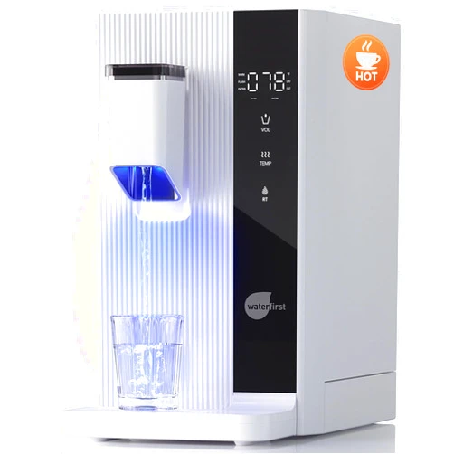 WaterFirst® Reverse Osmosis Water Filter Countertop,RO Filtration System with 3S Instant 𝐇𝐨𝐭, NSF/ANSI 58, EPA, 5 Stage Purifier for Family Office, No Installation, Reduce PFAS(Dr.Water)