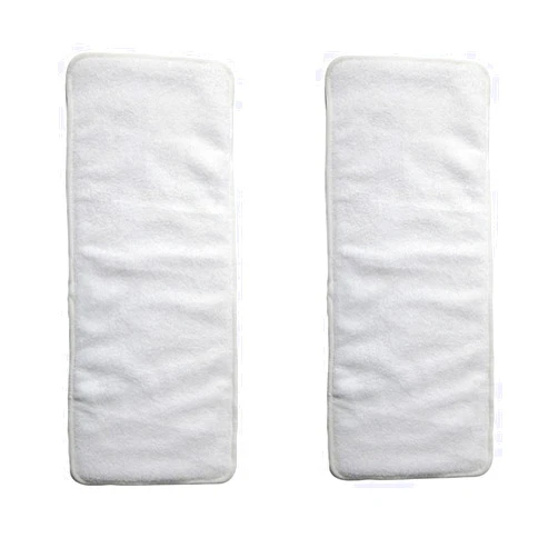 Sigzagor Teen Adult Cloth Diaper Nappy Reusable Washable for Disability Incontinence Large (2 Inserts)