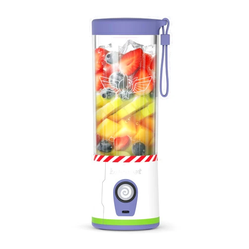BlendJet Portable Blender for Smoothies & Shakes - 16oz BlendJet Cordless Personal & Small Blender, USB-C Rechargeable & Self Cleaning - Quiet Mini Travel Blender with Stainless Steel Blade (Buzz)