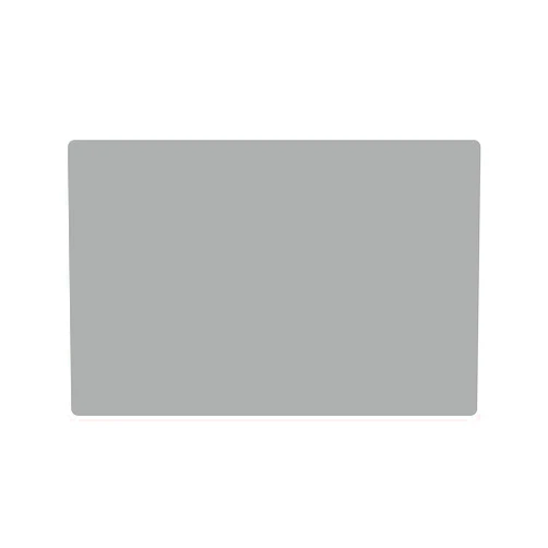 Max2co 23.6'' by 15.7''Flexible Silicone Placemat Non Slip Waterproof Heat Resistant Dinner Table Grey 1 pcs