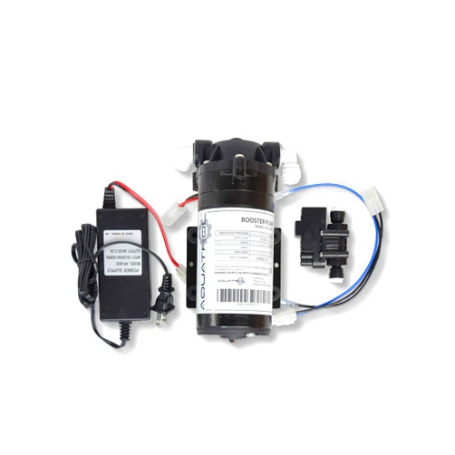WECO FILTERS CHANGING THE COURSE OF WATER PURIFICATION WECO ECON-300P Reverse Osmosis Water Booster Pump Kit - Pump with Automatic Pressure Sensor and Quick Connect Fittings - Compatible with Any RO/DI System - Increase Water Flow and Quality