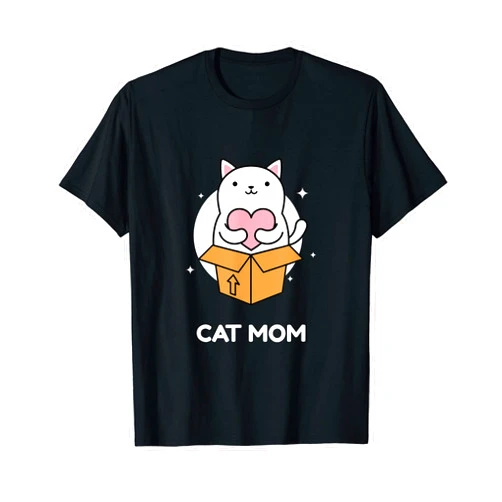 Threadbear Clothing Co. Meow! Cat Mom Graphic Men Women Kids T-Shirt