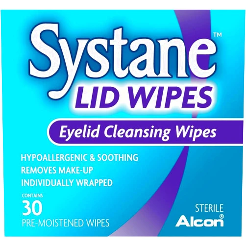 Systane Lid Wipes Eyelid Cleansing Wipes 30 Each (Pack of 4)