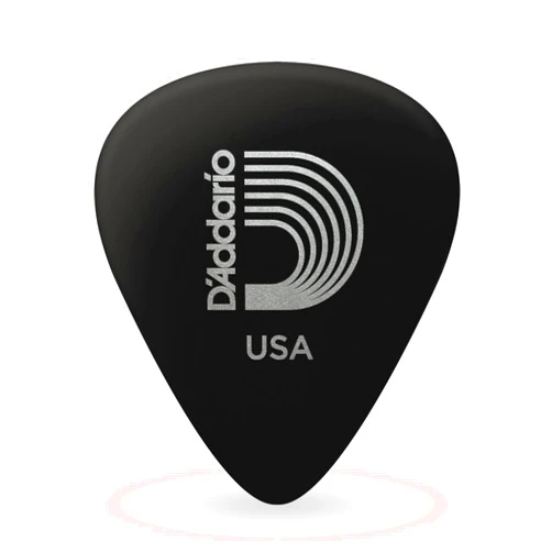 Planet Waves D'Addario Black Celluloid Guitar Picks, 100 pack, Extra Heavy