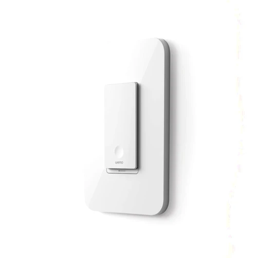 Belkin Wemo Smart Light Switch with Thread - Smart Switch for Apple HomeKit - 3 Way Switch Compatible - Smart Home Products, - Can only be used with Apple HomeKit, Apple Home App - Requires Neutral Wire