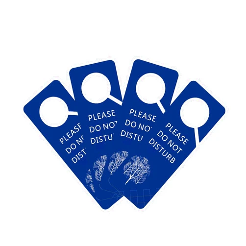 WSNIHO Do Not Disturb & Welcome Door Hanger Sign - 4 Pack Double Sided for Office, Home, Clinic, Hotel