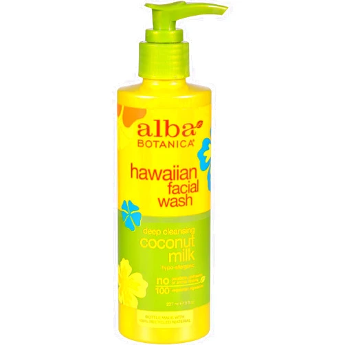 Alba Botanica Facial Wash Coconut Milk 8 Fz