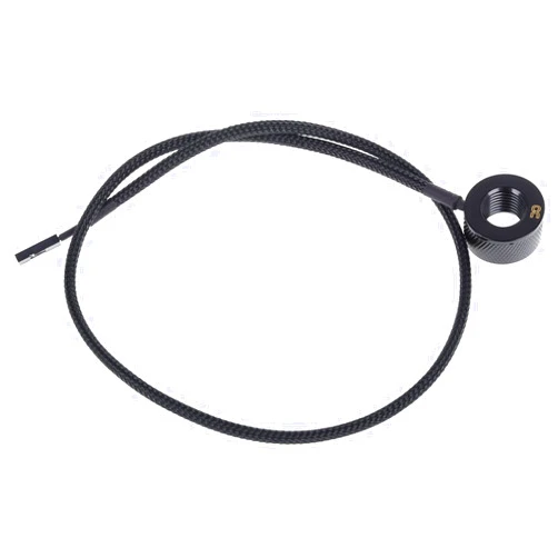 Alphacool 17363 Eiszapfen temperature sensor G1/4 IG/IG mit AG Adapter - deep black Water cooling Monitoring