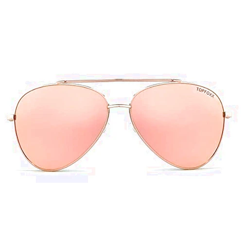 TOPFOXX Review Amelia High Fashion Aviator Sunglasses for Women