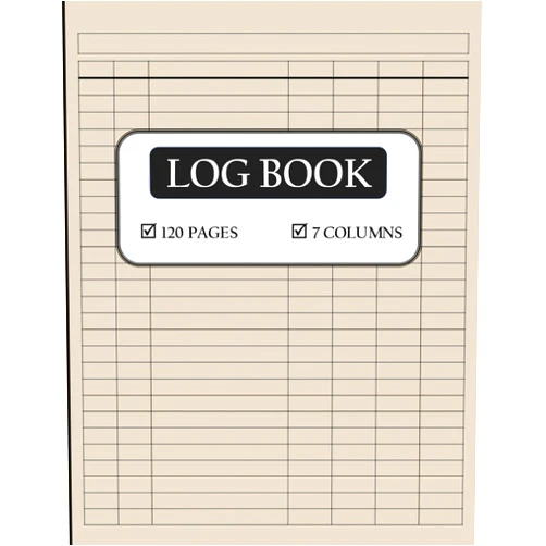 Merlin Thornton Log Book: Multipurpose Log Book with 7 Columns to Track Daily Activity, Income and Expenses, Inventory and Equipment, Time, Mileage, Orders, Debit and Credit , small business log book