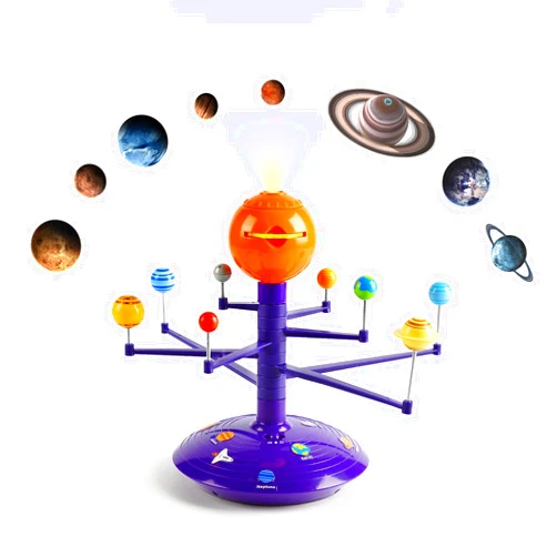 Science Can Solar System for Kids, Talking Astronomy Solar System Model Kit, Planetarium Projector with 8 Planets STEM Space Toys for 3 4 5+ Years Old Boys Girls