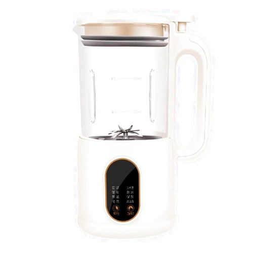 ZIJINGM Mini Soy Milk Maker Machine, 8 in 1 Automatic Nut Milk Maker, Electric Juice Blender Free Filtering, Self-Cleaning Personal Soybean Milk Machine Household with 12H Preset for Kitchen