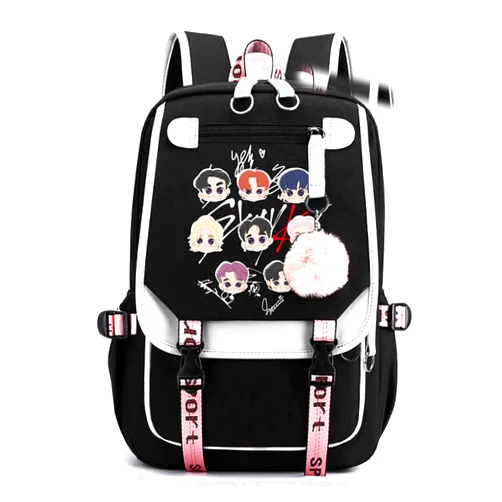 CUSALBOY Fashion Men Women Laptop Travel Backpack with USB Port Business Backbag Multifunctional Multi Compartment School bag (black 4)