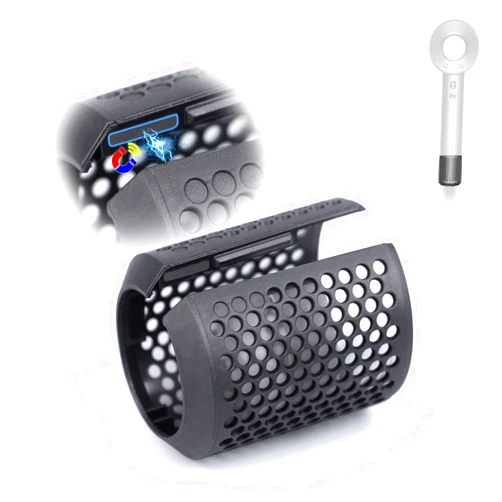 WYWY.Wide Magnetic Hair Dryer Filter Cover Replacement for Dyson Supersonic HD02 Models, Hair Dryer Outer Strainer Magnetic Filter Cage Replacement Parts