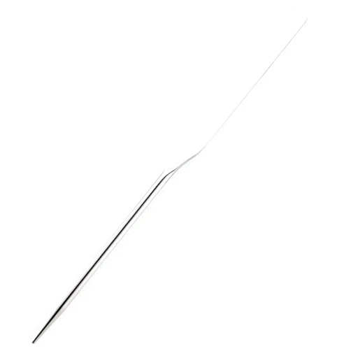 MERIGLARE Stainless Steel Makeup s for Professional, Beginner 161mm Long Facial Mixing Stick (Silver) Fine Workmanship Stylish Durable