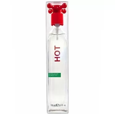 Benetton Hot by United Colors of Benetton for Women - 3.3 Ounce EDT Spray