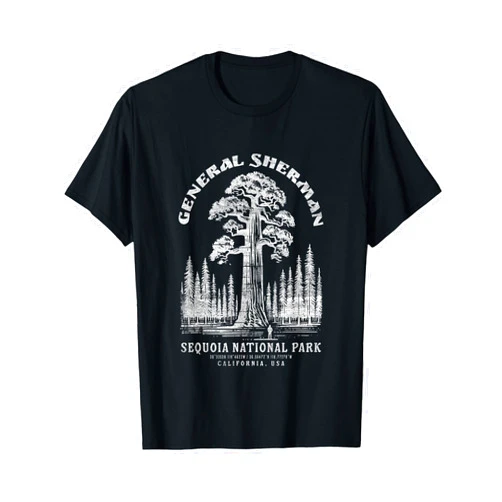 The Inked Serpent Tattoo Apparel Sequoia National Park - General Sherman Top T-Shirt