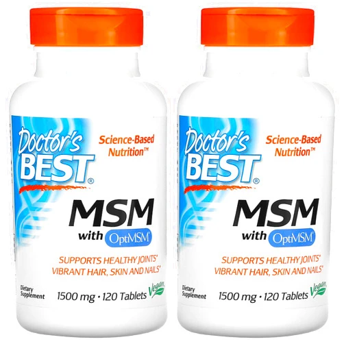 Dr.Best Doctors Best Best MSM - 120 ct (Pack of 2)