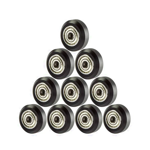 Redrex Ender 3 Wheels 3D Printer POM Pulley 625zz Linear Bearing for Ender 3 V2/Neo,Ender 3 S1,Ender 5,CR6 SE,CR10 Smart Pro,CR10S Pro V2,Kobra,Vyper,Chiron,Neptune,Aquila Serie,Tevo Tarantula-10Pcs