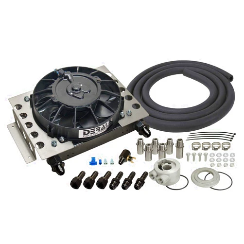 Derale 15450 Atomic-Cool Remote Cooler,Black