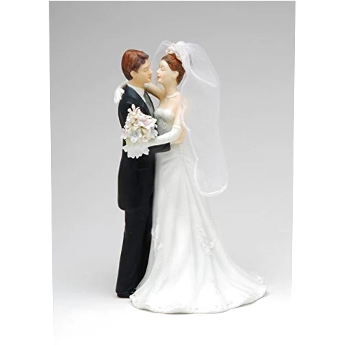 Cosmos Gifts Fine Porcelain Perfect Wedding First Dance Bride & Groom Figurine, 8-1/2 in