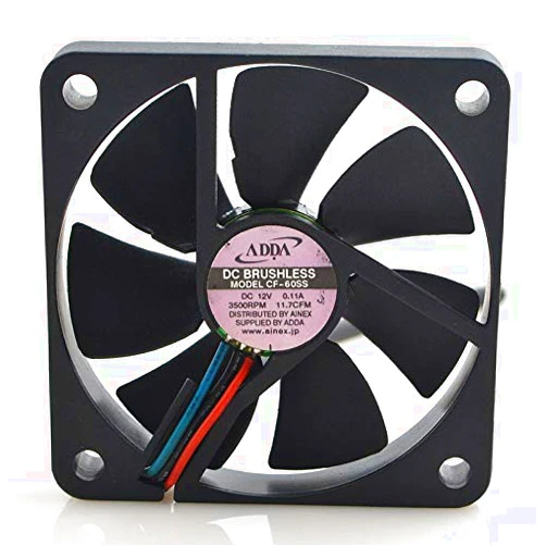 CF-60SS for ADDA AD0612LB-G76 CF-60SS 12V 0.11A 6CM 6010 Monitor Closed Circuit Fan