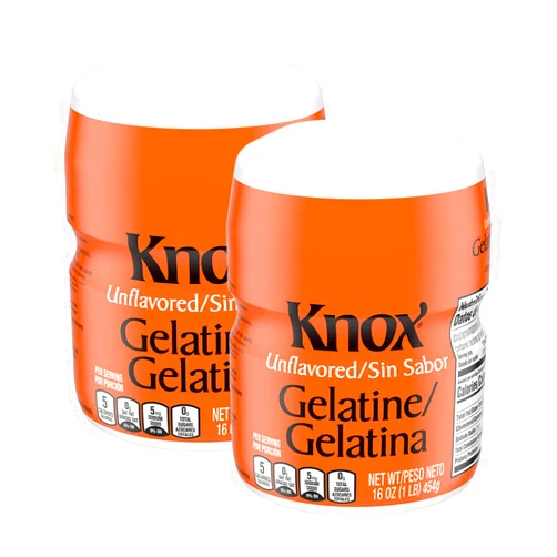 Knox Unflavored Gelatin - 1 lb - SET OF 2