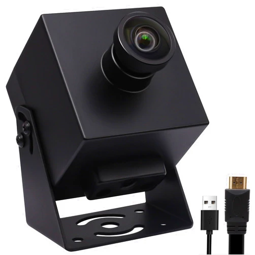 MMlove HDMI USB Camera 4K 30FPS H.264 Webcam USB2.0/HDMI Simultaneous Output 2X Digital Zoom 80° Wide Angle PC Streaming Web Camera for 3D Printer Linux Windows Android Mac Raspberry Pi