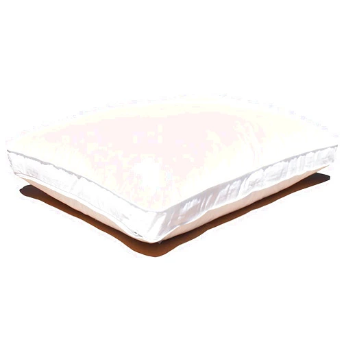 Pillowflex 4-Way Adjustable Firm Pillow - Adjustable Firmness Synthetic Down Pillows with Comforzip Technology, Fair Trade Pillow, Hotel Plush Pillows (20 x 54 Inch)