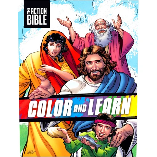 Sergio Cariello,David C Cook The Action Bible Color and Learn