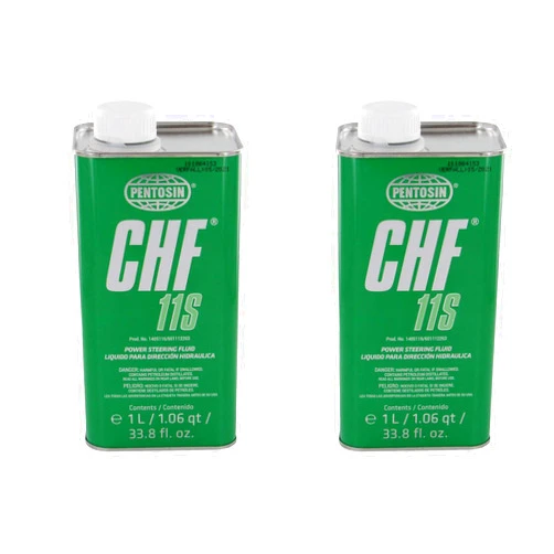 Newparts Pentosin CHF 11S (2 x 1L Bottles) Power Steering Hydraulic System Synthetic Oil