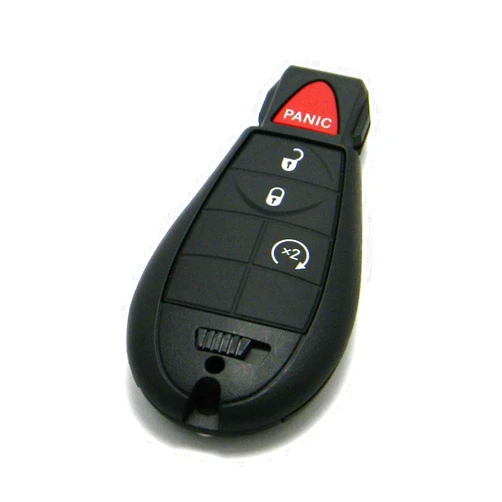 Mopar OEM Dodge Keyless Entry Remote Fob 4-Button Fobik Smart Key (FCC ID: GQ4-53T / P/N: 56046955)