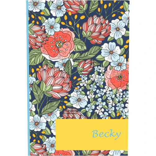 Ana Publishing Library Becky: Notebook Gift For Women and Girls, Blank Lined Personalized Name Notebook Gift For Avery, The Best Gift For Birthdays | 6x9, 120 pages A5