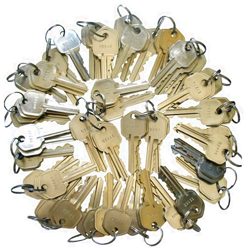 EBuilderDirect 60 Pieces Precut Kwikset Compatible Keyway KW1 5 Pins Keys 15 Sets of 4 Keys