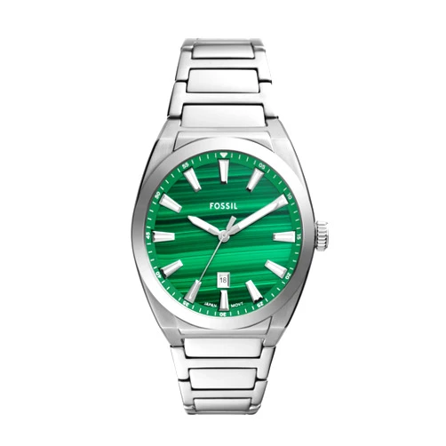 Fossil Everett Men's Watch with Stainless Steel or Leather Band