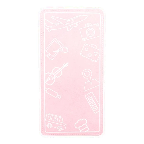 Ranjaner Flying Flex Flap Cell Phone Holder Flexible Phone Holder Tablet Stand Holder Flight Airplane Travel Essential Accessories for Most Smartphones, Tablets(Pink)