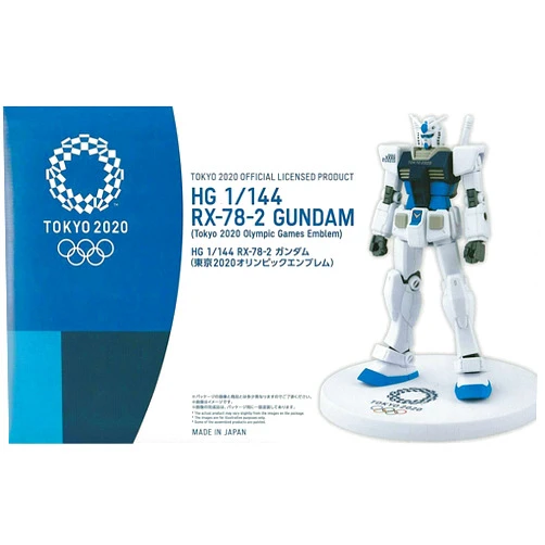BANDAI Tokyo 2020 Olympics RX-78-2 Gundam HG 1/144 Figure Model Kit