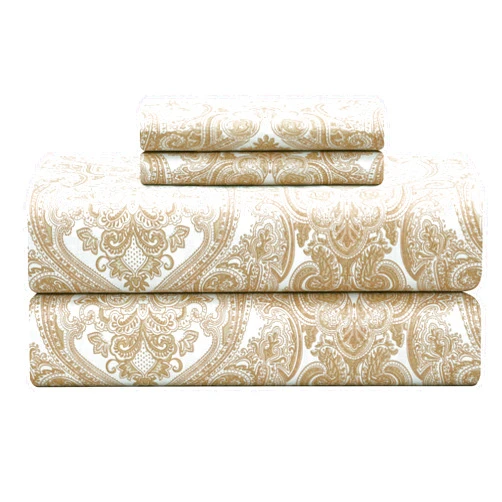 FEATHER & STITCH NEW YORK Feather & Stitch Softest 100% Cotton Sheets, 300 Thread Count Percale Weave Bedding, 16