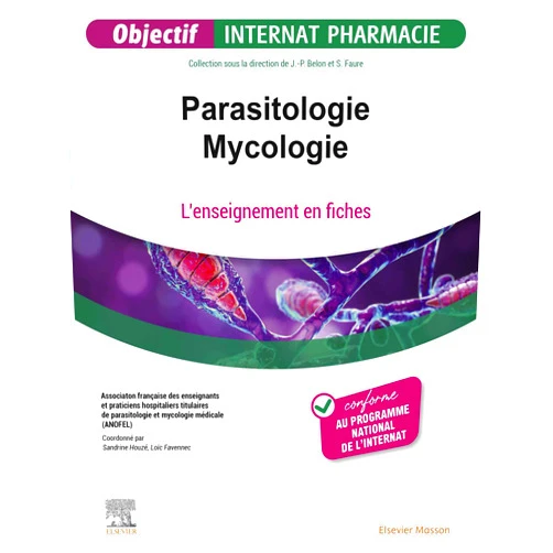 French Edition by ANOFEL (Author), Loic Favennec (Author), Sandrine Houzé (Author), Marc Sautour (Contributor), Nicolas Argy (Contributor), Alexis Valentin (Contributor), Rémy Durand (Contributor), Cécile Garnaud (Contributor), Brice Autier (Contributor), Yohann Le Govic (Contributor), Nathalie Kapel (Contributor), Valentin Joste (Contributor), Patrice Le Pape (Contributor), Frédéric Grenouillet (Contributor), Muriel Cornet (Contributor), Gilles Gargala (Contributor) & 12 more Format: Kindle Edition Parasitologie - Mycologie: L'enseignement en fiches (French Edition)