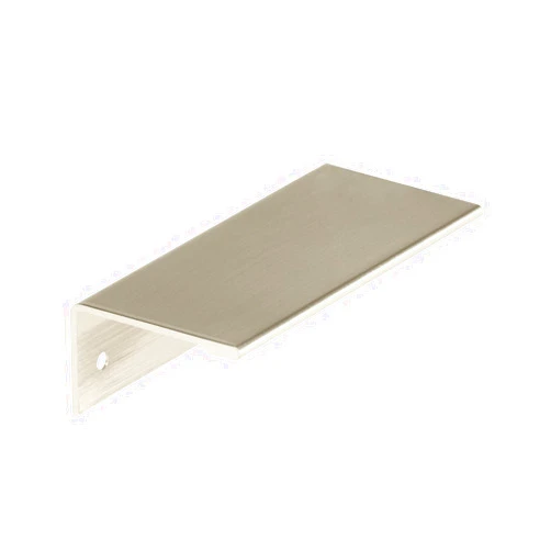 Amerock | Cabinet Pull | Satin Nickel | 3 inch (76 mm) Center to Center | Edge Pull | 10 Pack | Drawer Pull | Drawer Handle | Cabinet Hardware