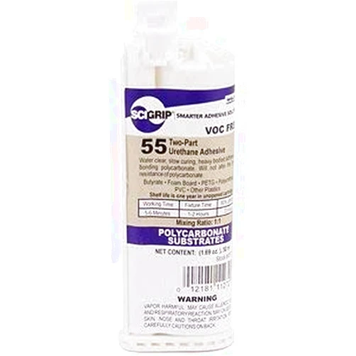 Plastic-Craft SCIGRIP IPS Weld-On #55 Adhesive (50 mL Cartridge)