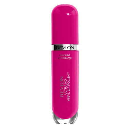 Revlon Ultra HD Vinyl Lip Polish, Liquid Lipstick, Violet Frenzy, Plum Gloss, 0.2 Fluid Ounce
